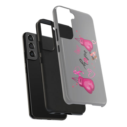 Breast Cancer Awareness Tough Phone Case (Black)