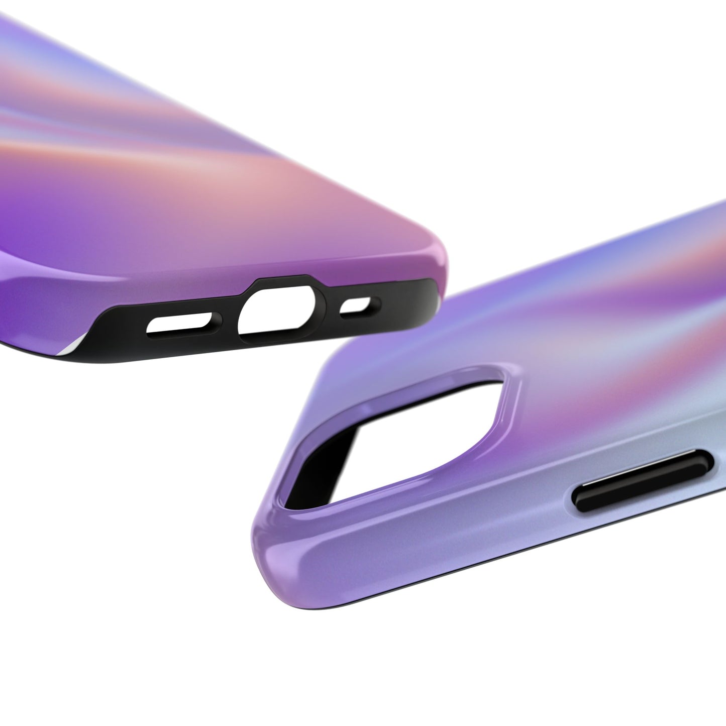 Purple multi-color Tough Phone Case