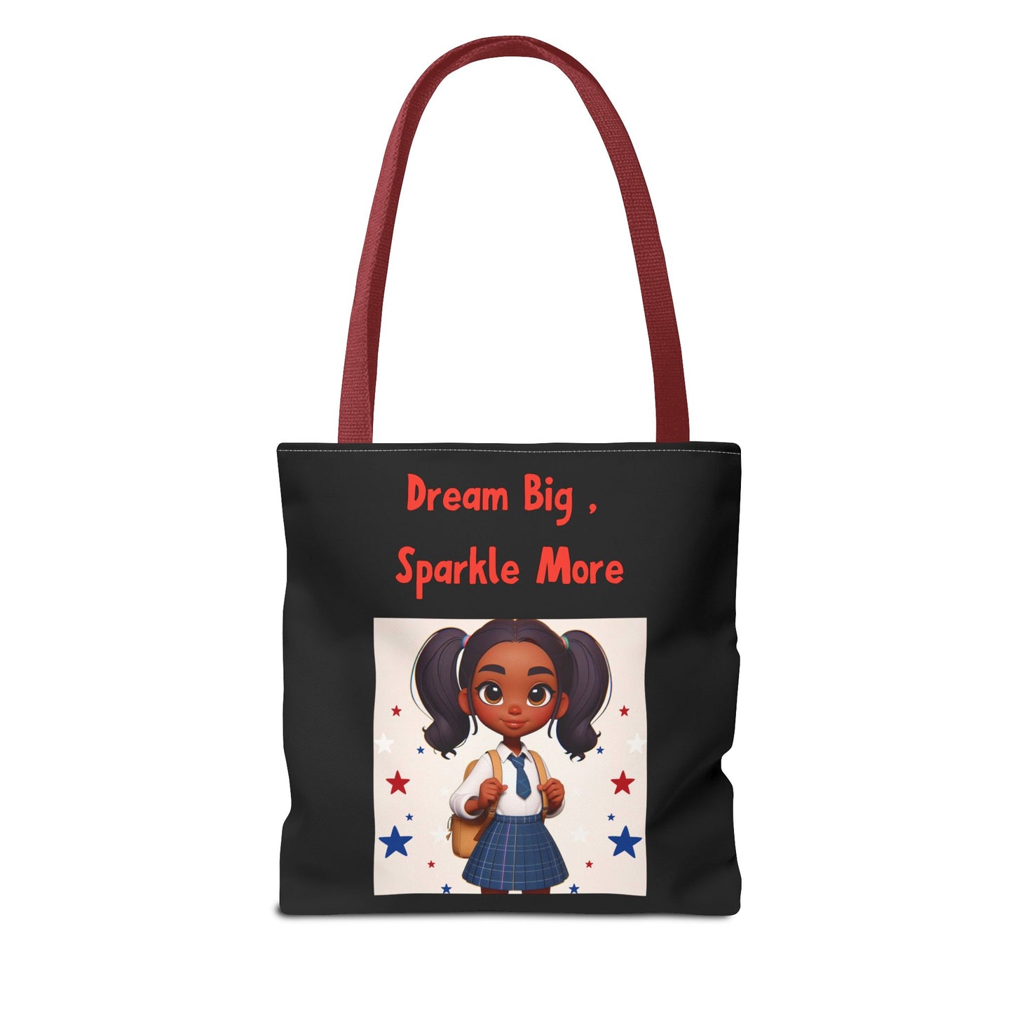 Little Girl's "Dream Big, Sparkle More" - Tote Bag