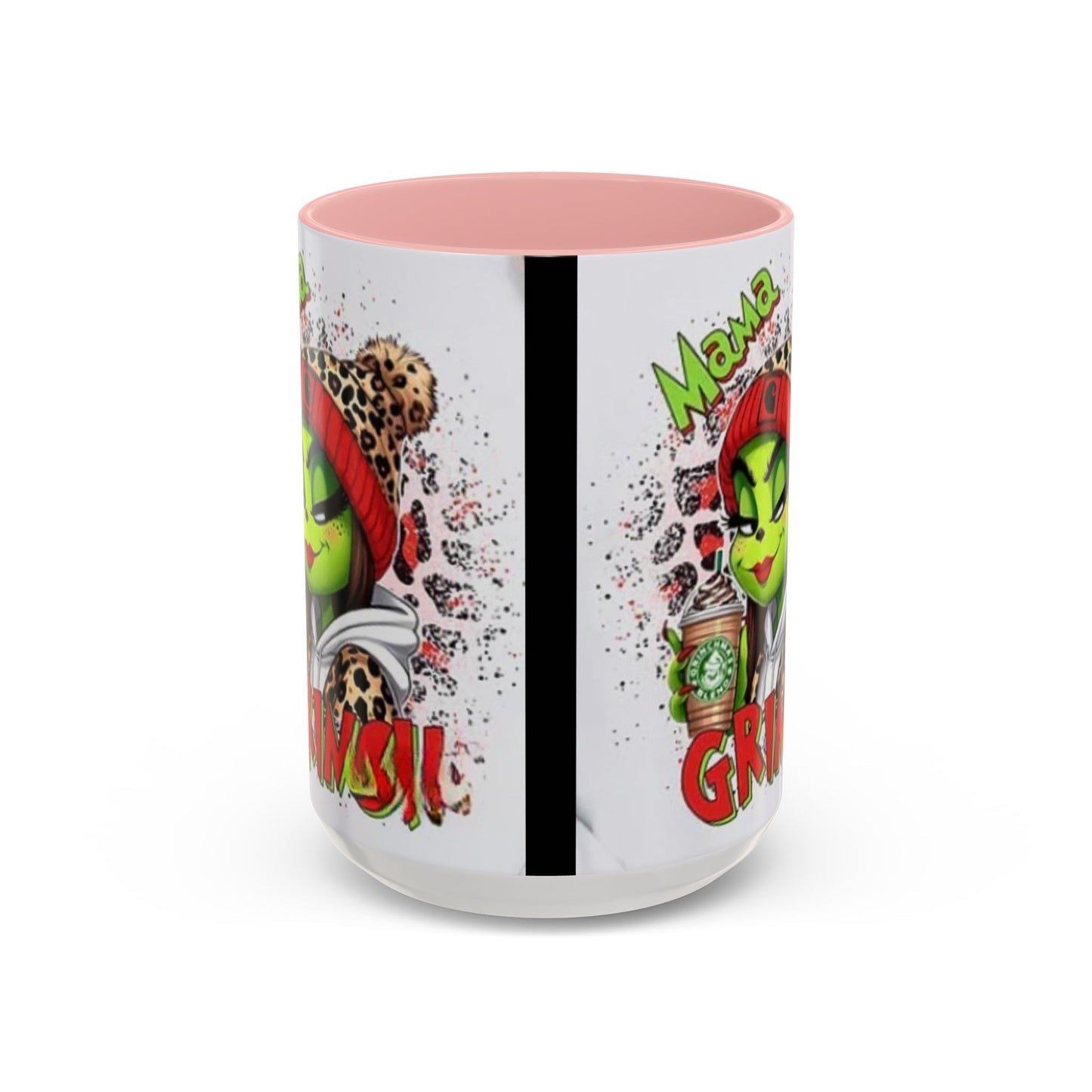 Mama Grinch - Accent Coffee Mug (11, 15oz)