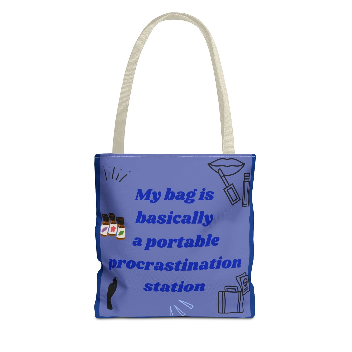 "Portable Procrastination Station - Tote Bag