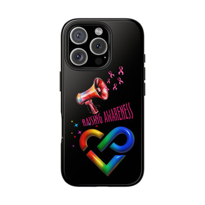 Autism Awareness Phone Case (Black)