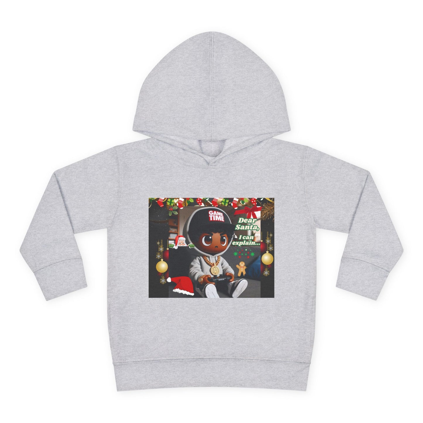 Toddler Boys - Pullover Fleece Hoodie "Dear Santa,  I Can Explain"