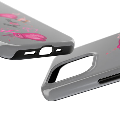 Breast Cancer Awareness Tough Phone Case (Gray)