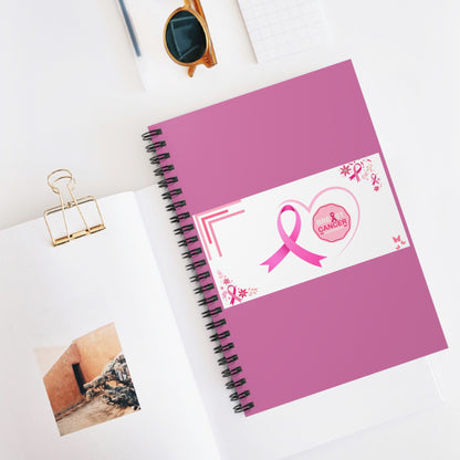 Breast Cancer Awareness - Spiral Notebook - Ruled Line