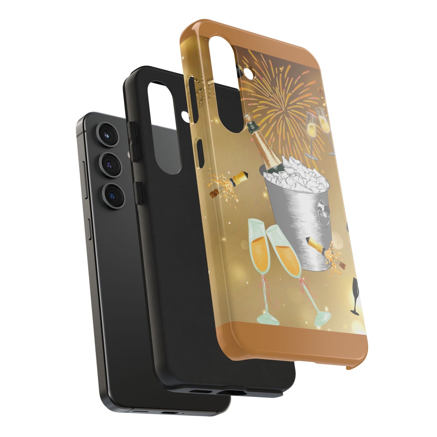 Tough Phone Cases - ""Champagne Celebration"