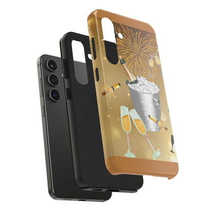 Tough Phone Cases - ""Champagne Celebration"