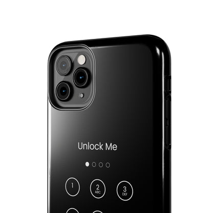 "Unlock me if you can" - Tough Phone Cases (iPhone/android)