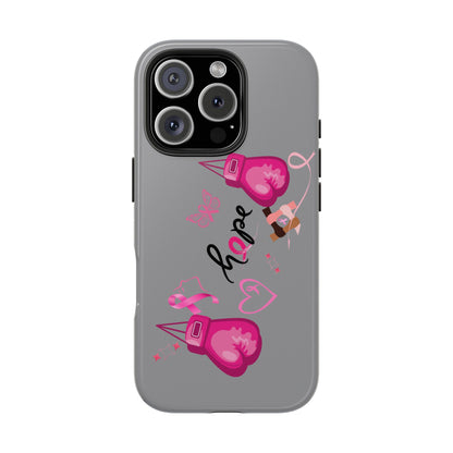 Breast Cancer Awareness Tough Phone Case (Black)