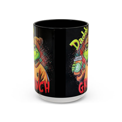 Daddy Grinch - Accent Coffee Mug (11, 15oz)