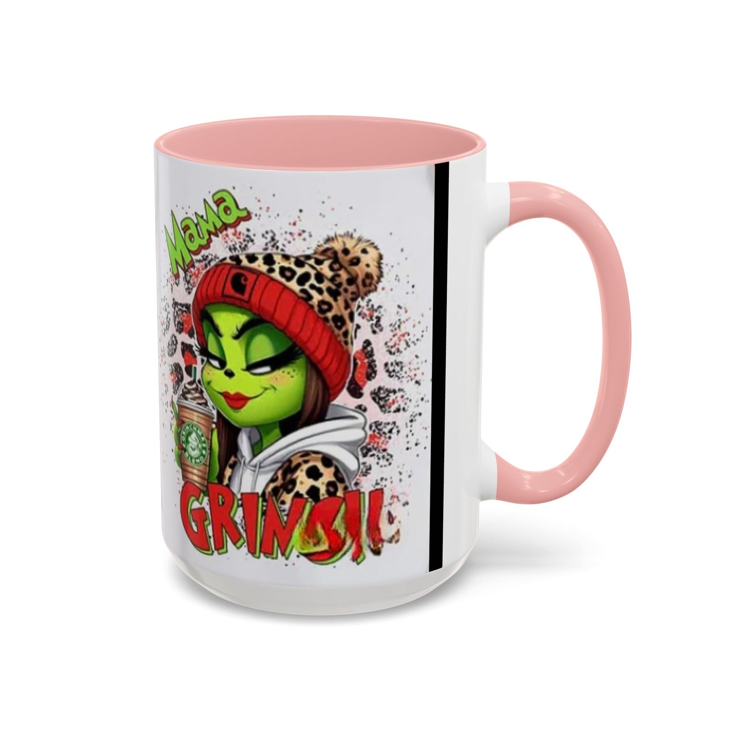 Mama Grinch - Accent Coffee Mug (11, 15oz)