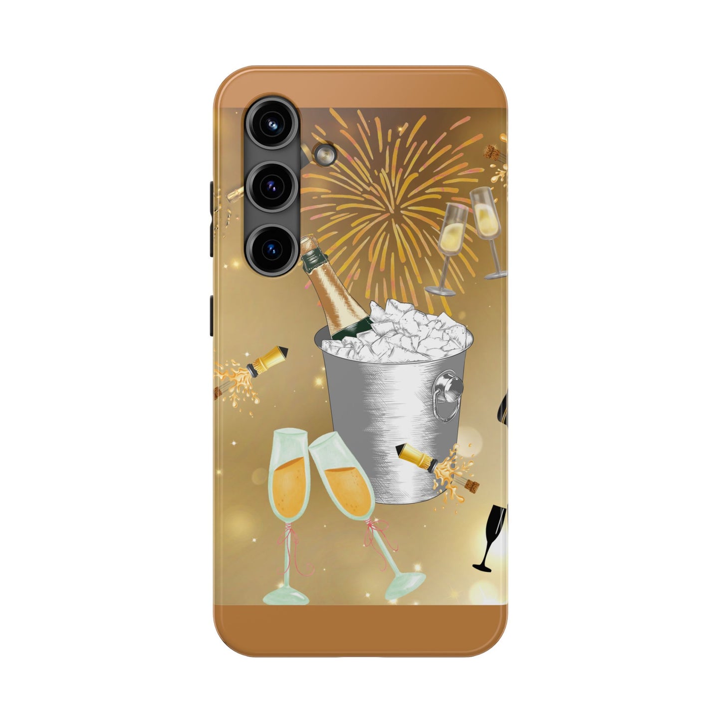 Tough Phone Cases - ""Champagne Celebration"