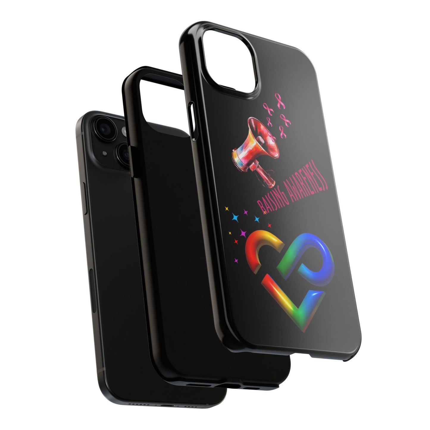 Autism Awareness Phone Case (Black)