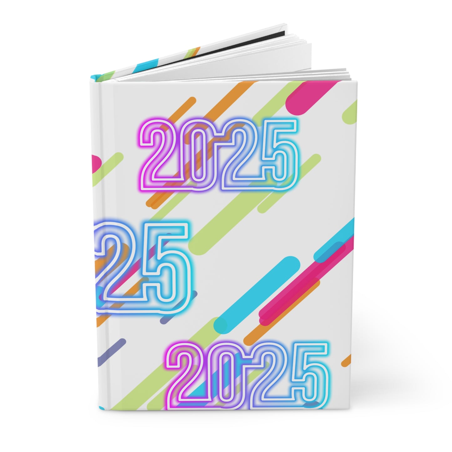 2025 Multi-Color - Hardcover Journal Matte