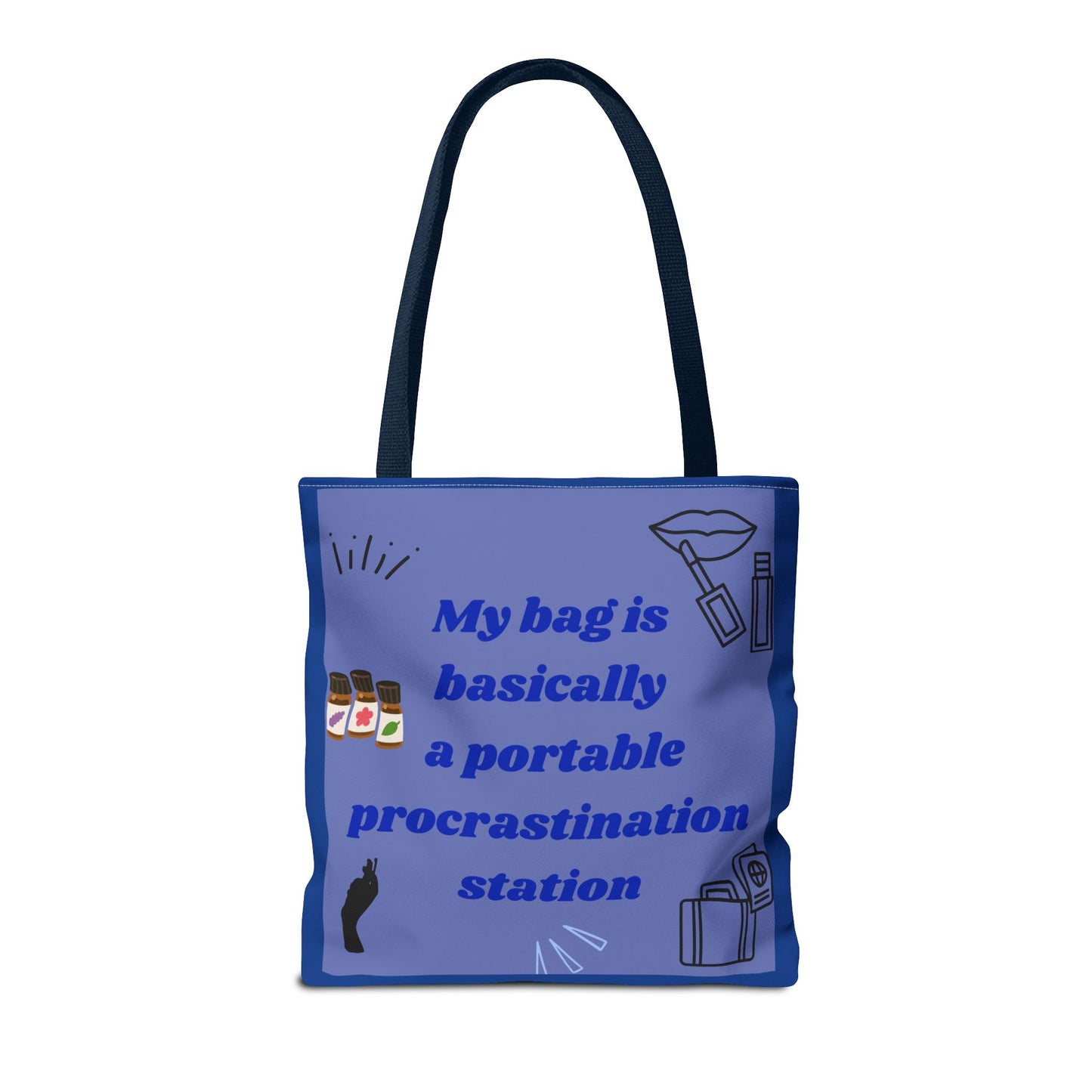 "Portable Procrastination Station - Tote Bag