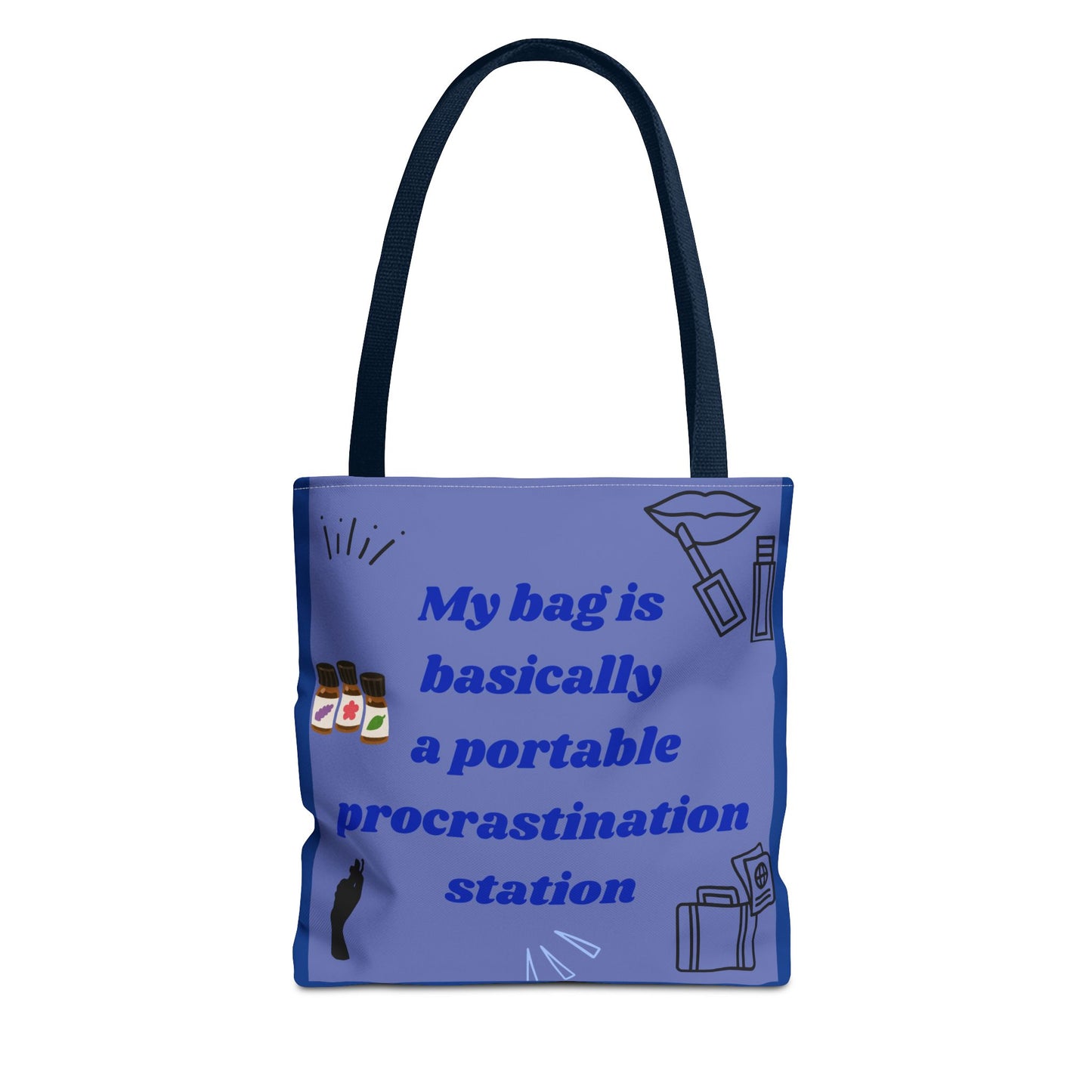 "Portable Procrastination Station - Tote Bag