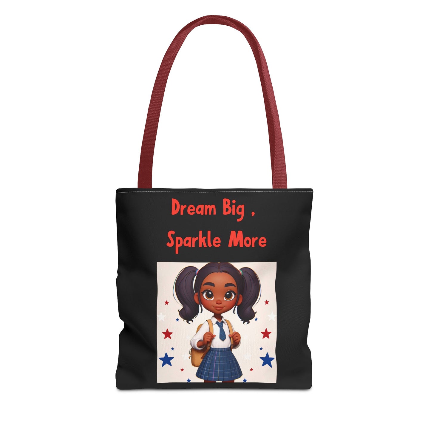 Little Girl's "Dream Big, Sparkle More" - Tote Bag