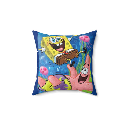 Sponge Bob Square Pants. Pillow Cover (Pillow included)