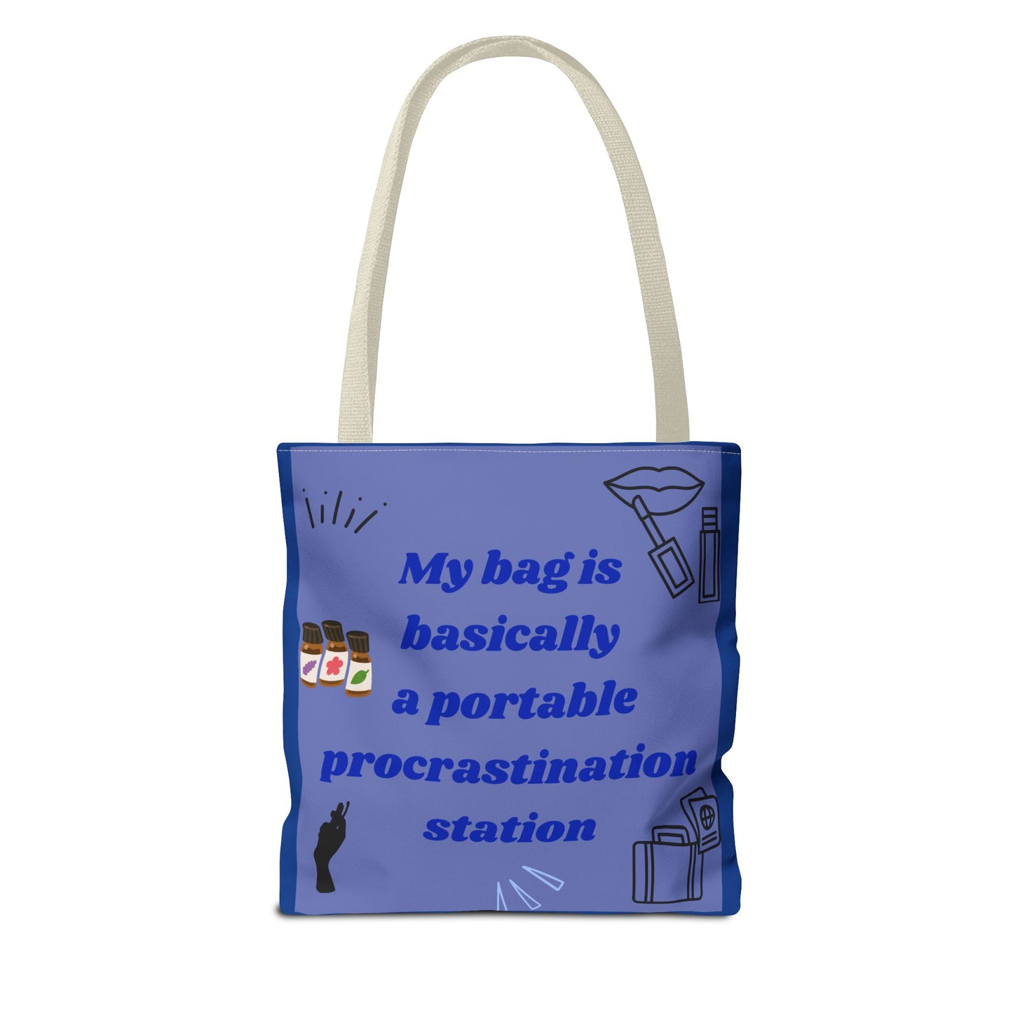 "Portable Procrastination Station - Tote Bag