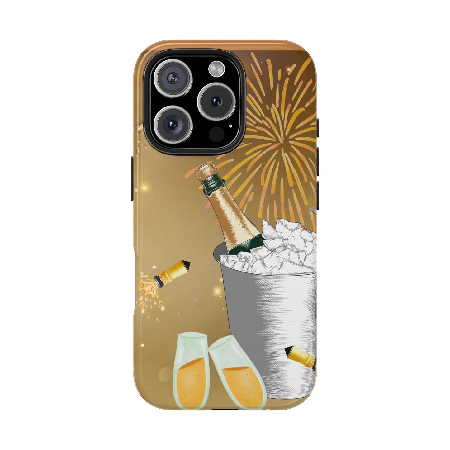 Tough Phone Cases - ""Champagne Celebration"