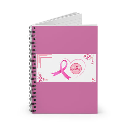 Breast Cancer Awareness - Spiral Notebook - Ruled Line