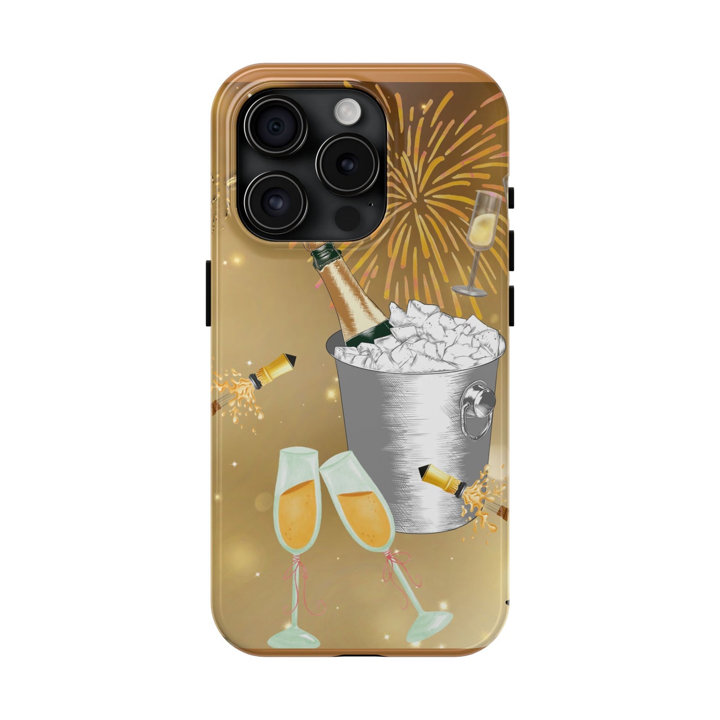 Tough Phone Cases - ""Champagne Celebration"