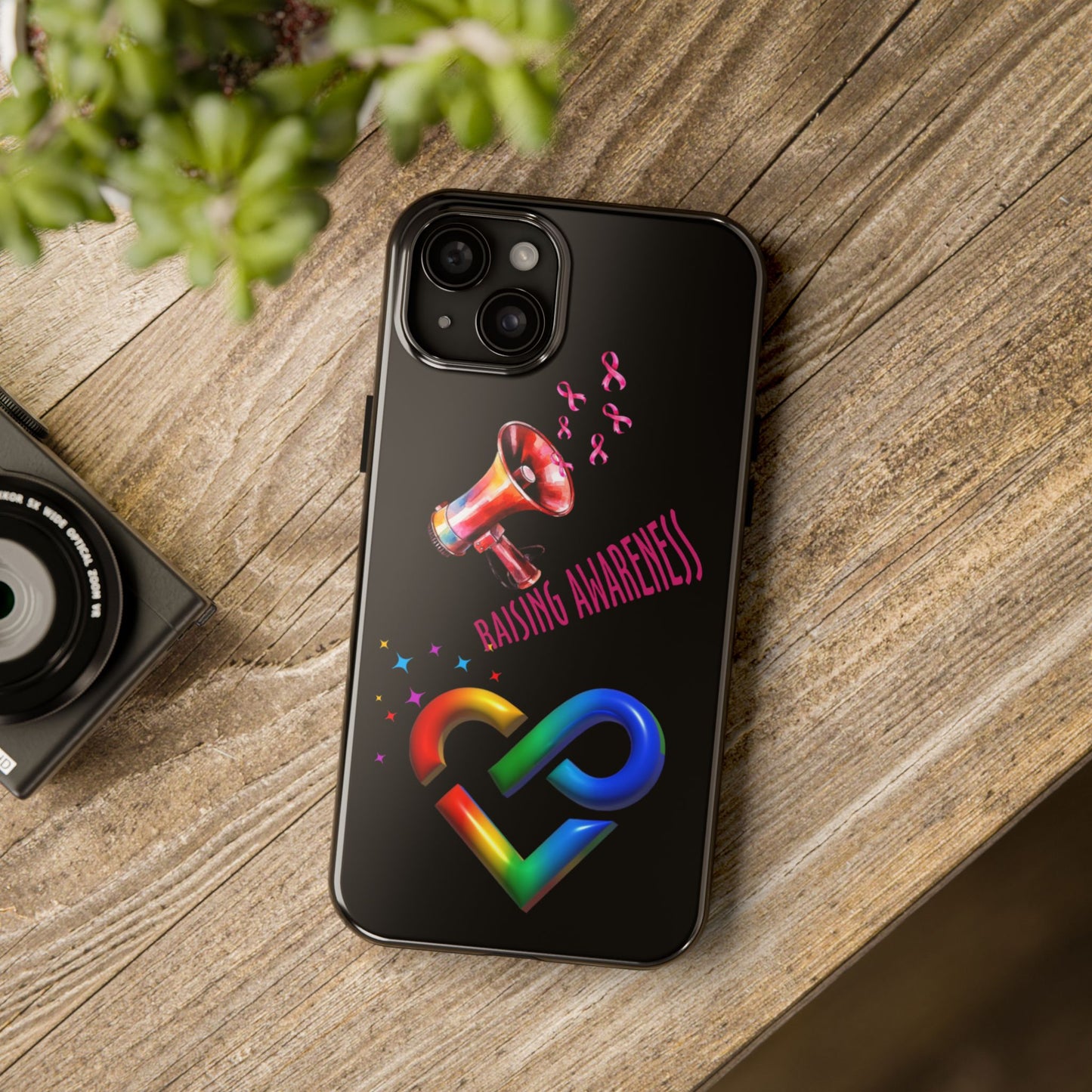 Autism Awareness Phone Case (Black)