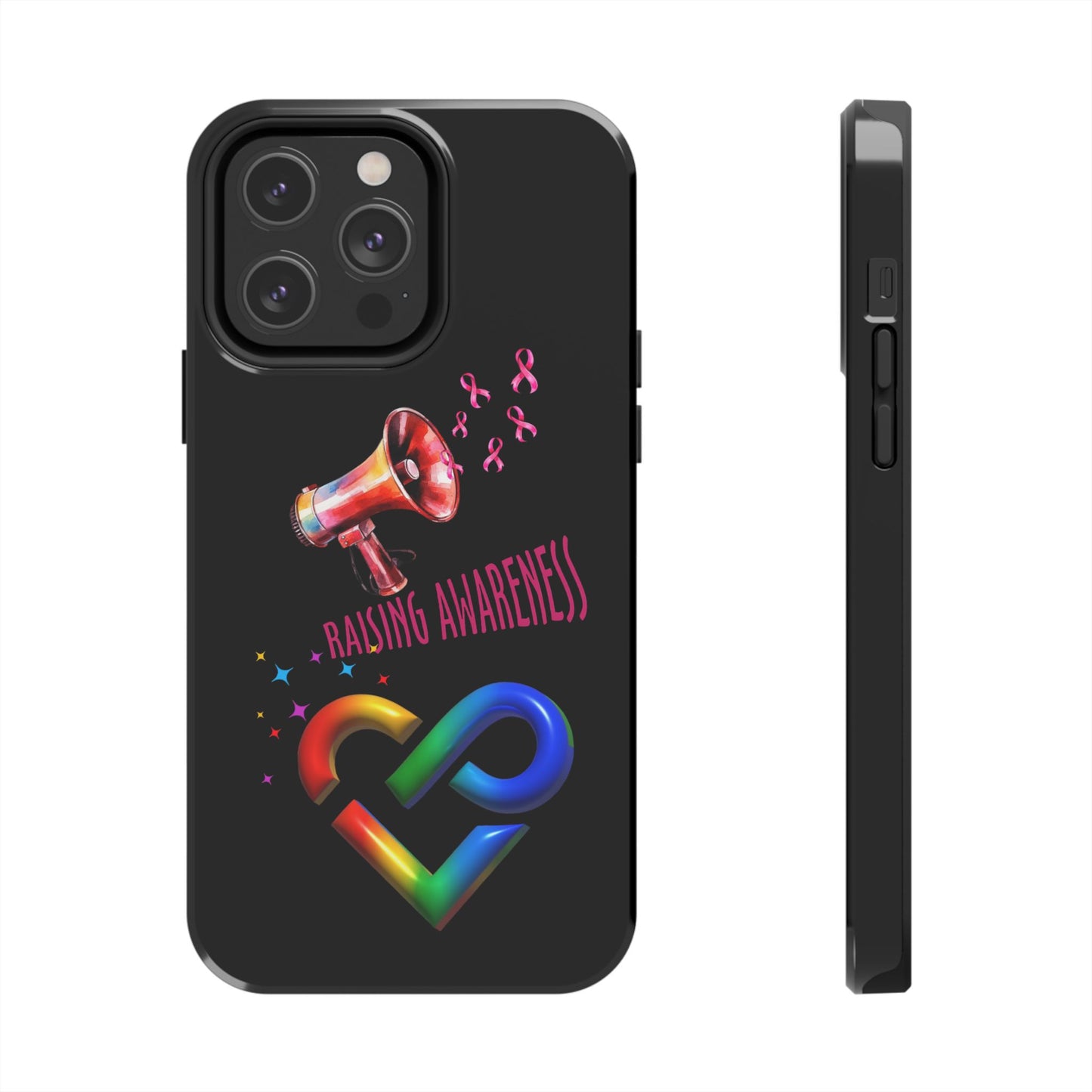 Autism Awareness Phone Case (Black)