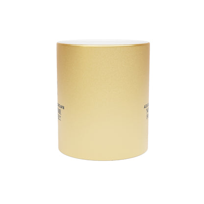 Queens- Metallic Mug (Silver\Gold)