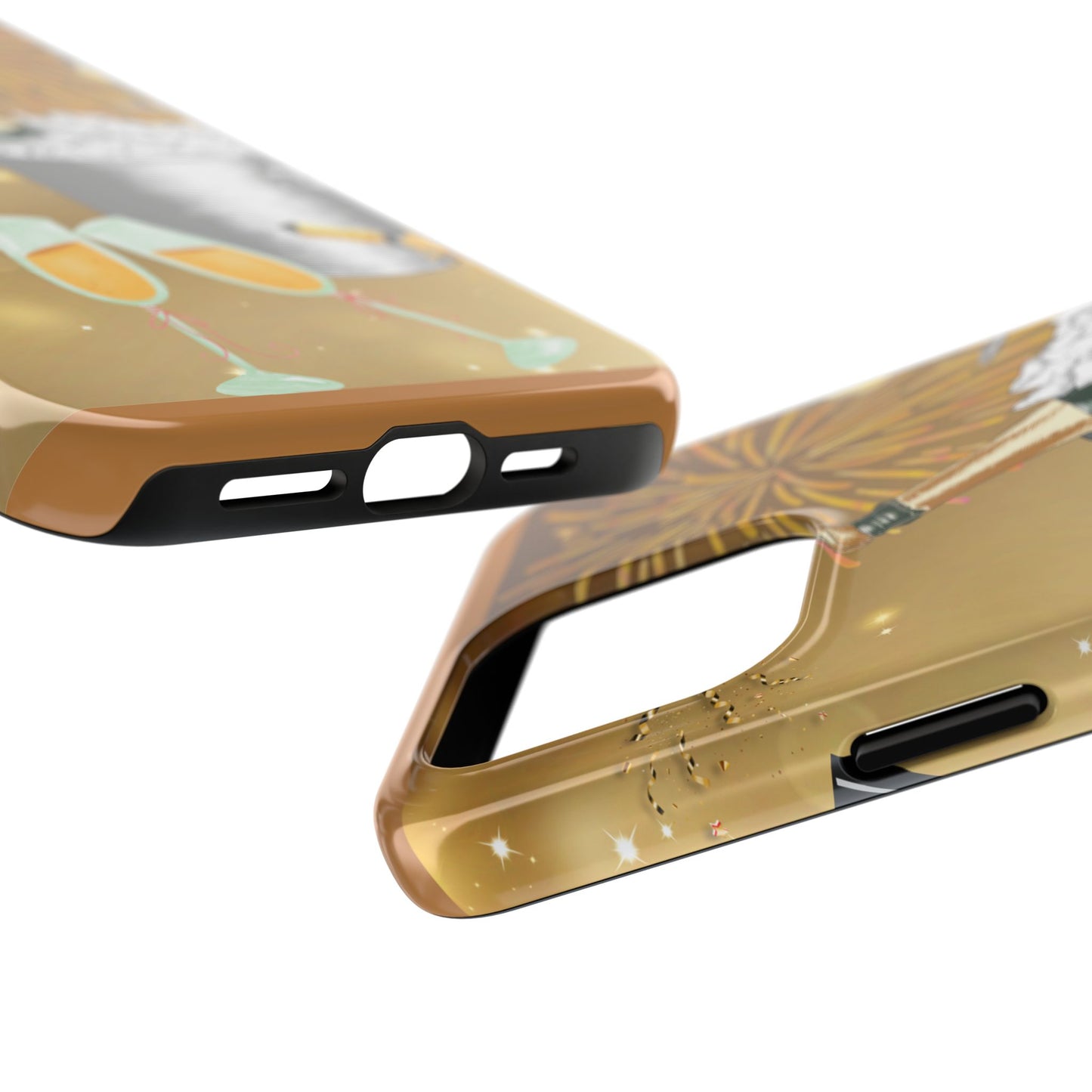 Tough Phone Cases - ""Champagne Celebration"