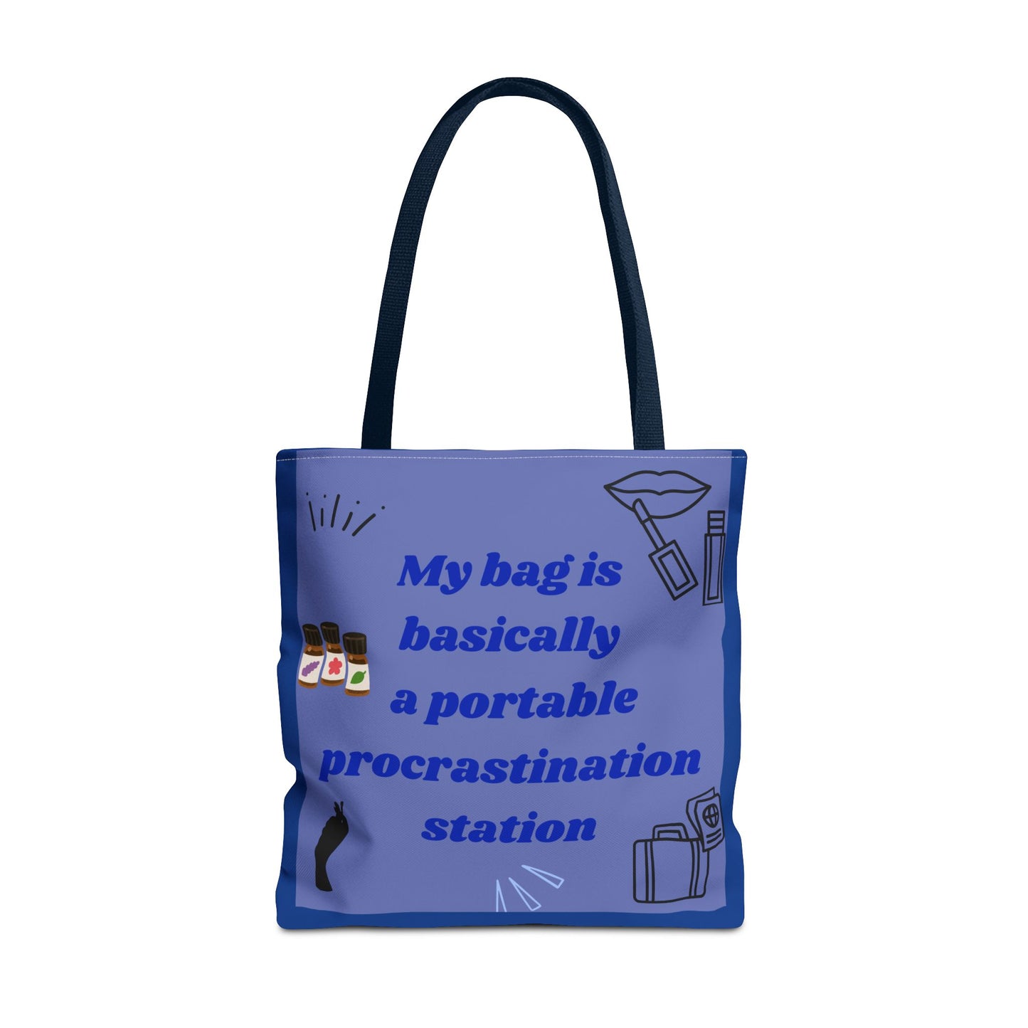 "Portable Procrastination Station - Tote Bag