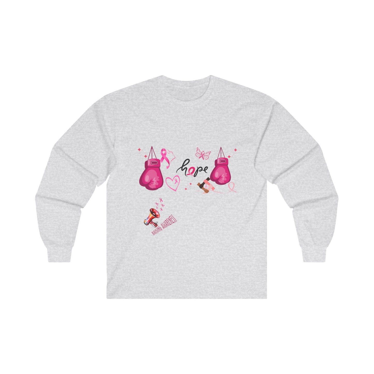 Breast Cancer Awareness -Ultra Cotton Long Sleeve Tee