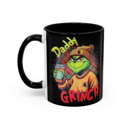 Daddy Grinch - Accent Coffee Mug (11, 15oz)