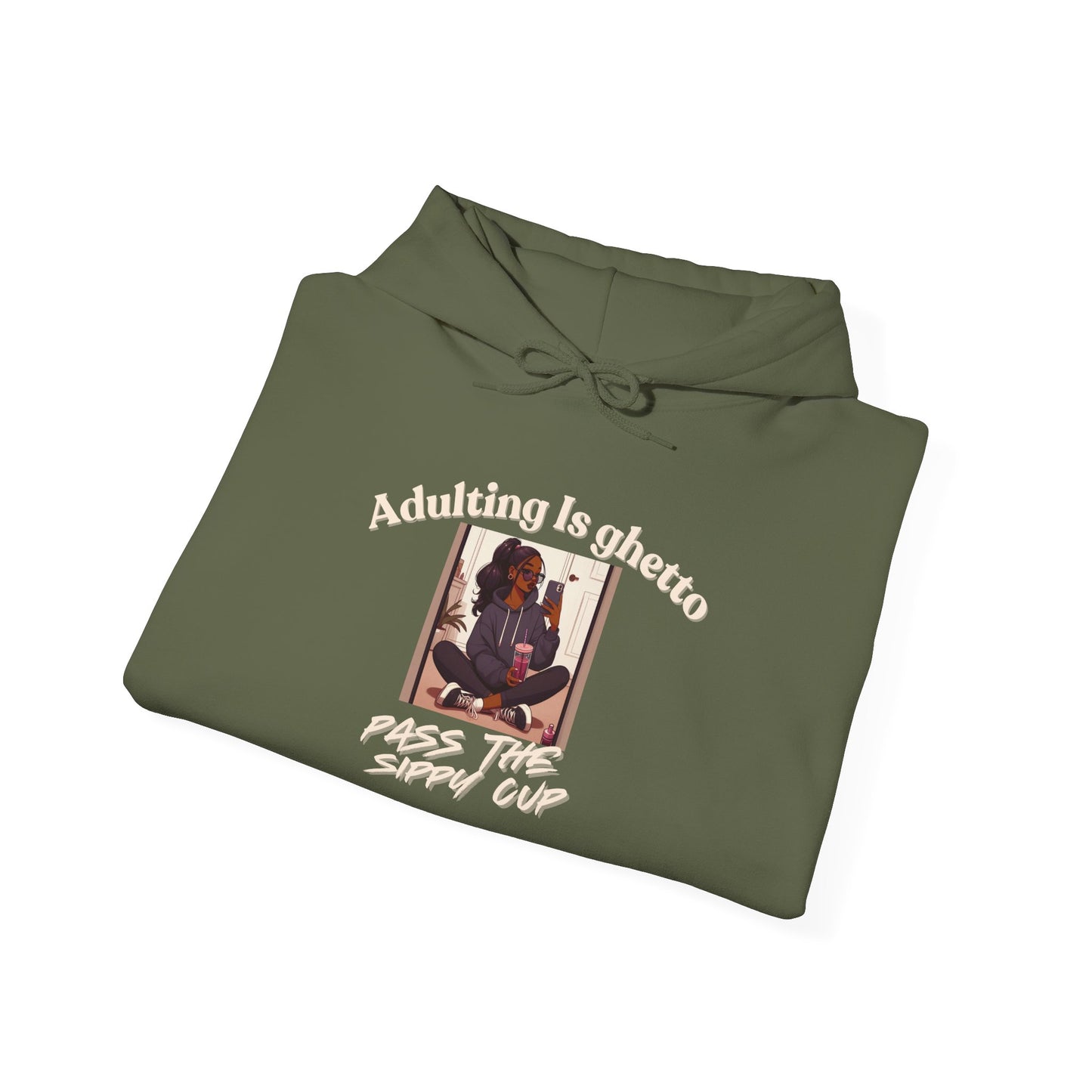 Funny Adulting Quote Hoodie - Multiple Color Options