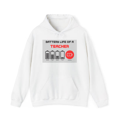 Battery Life Unisex Heavy Blend™ Hooded Sweatshirt