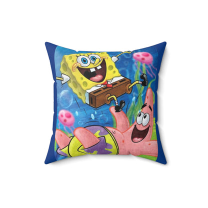 Sponge Bob Square Pants. Pillow Cover (Pillow included)