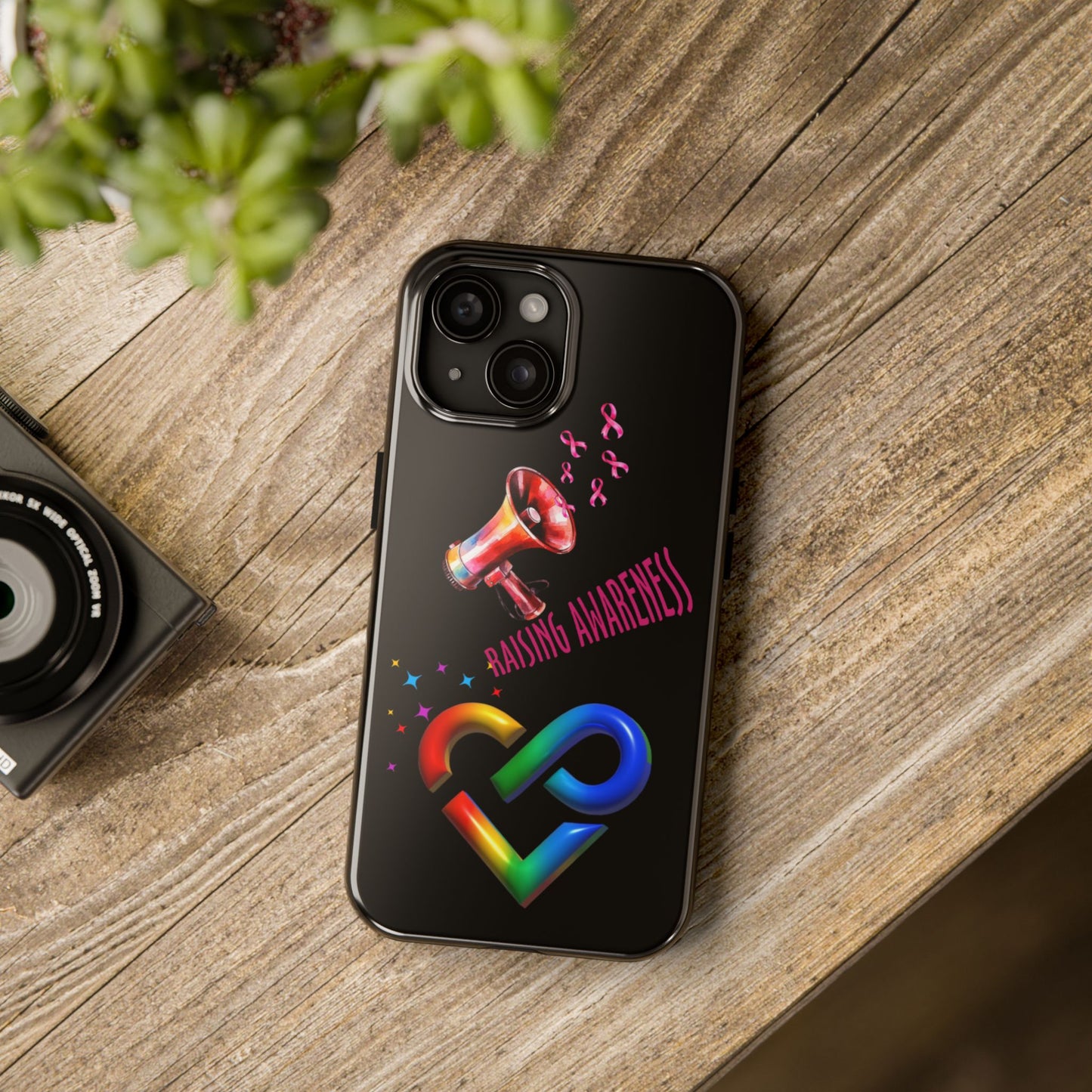 Autism Awareness Phone Case (Black)