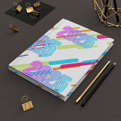 2025 Multi-Color - Hardcover Journal Matte