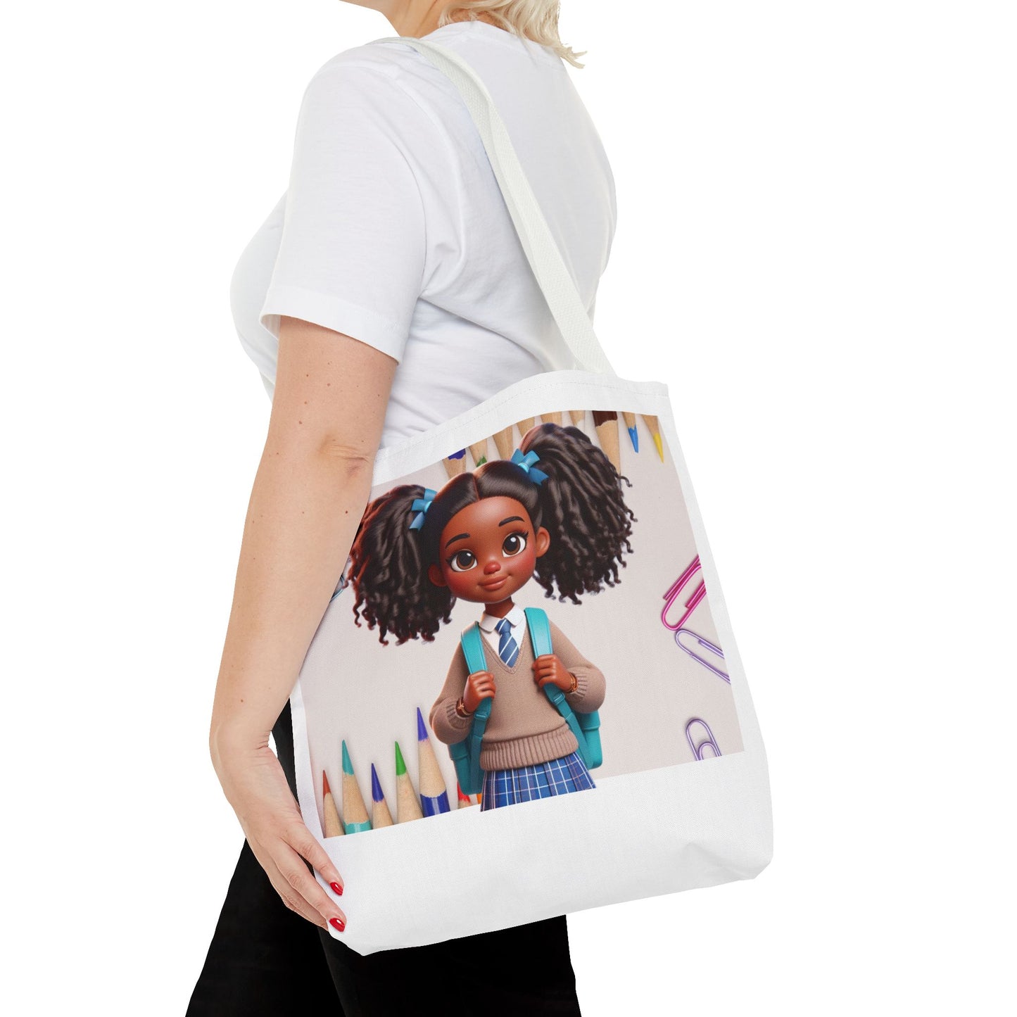 Little Girls Tote Bag