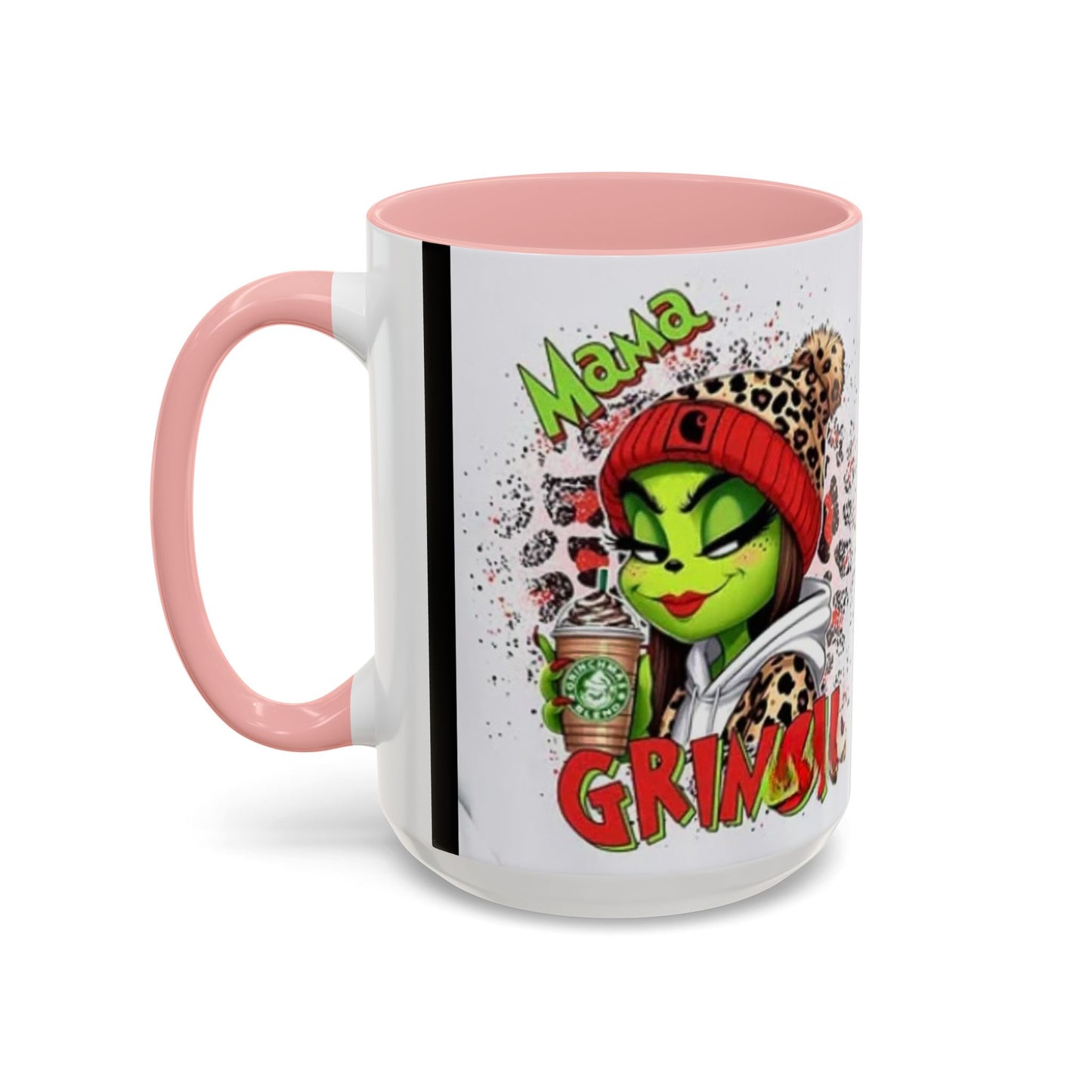 Mama Grinch - Accent Coffee Mug (11, 15oz)