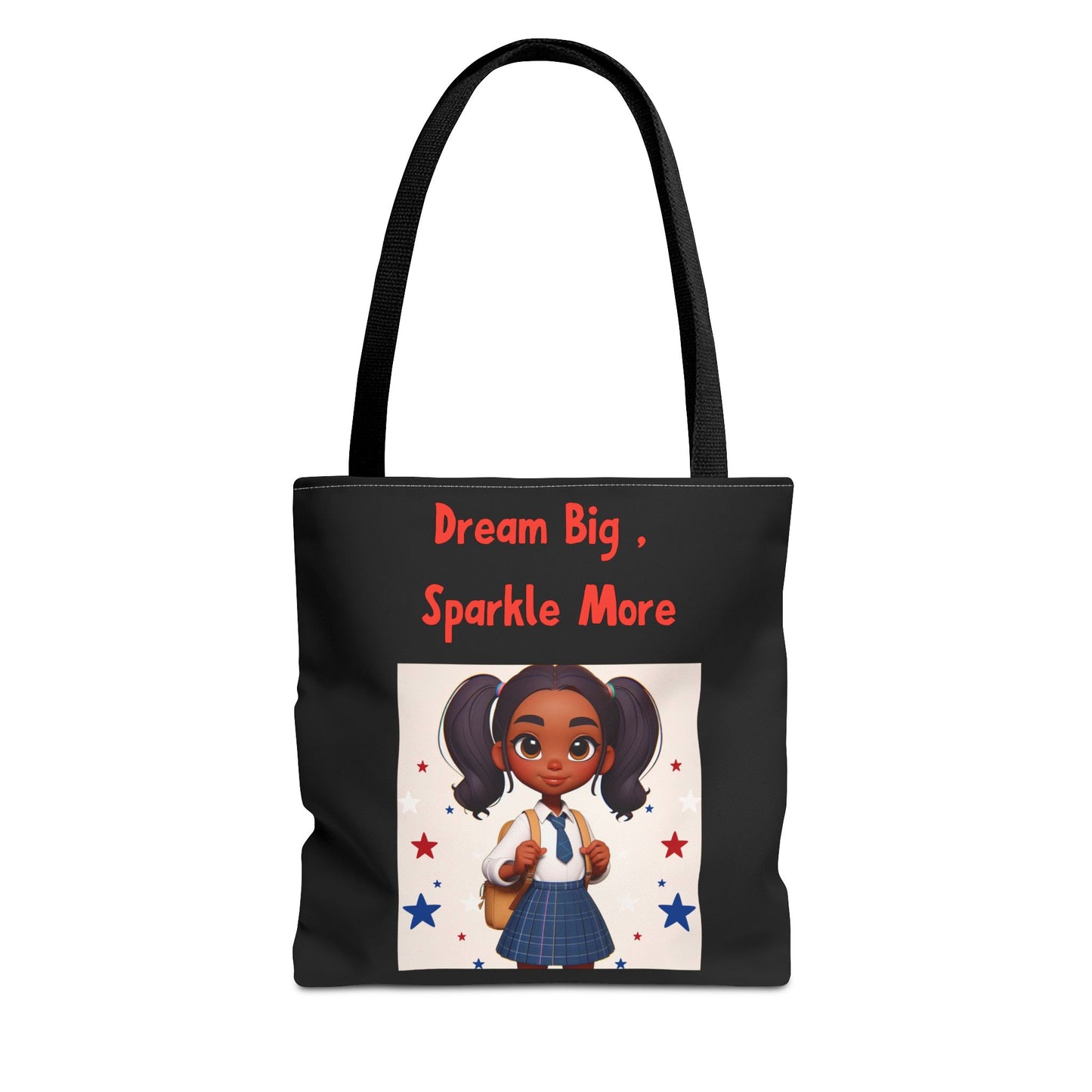 Little Girl's "Dream Big, Sparkle More" - Tote Bag