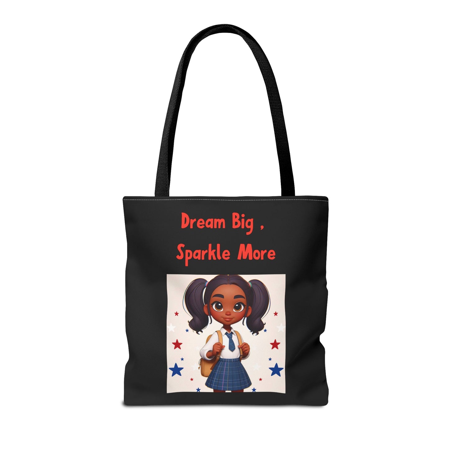 Little Girl's "Dream Big, Sparkle More" - Tote Bag