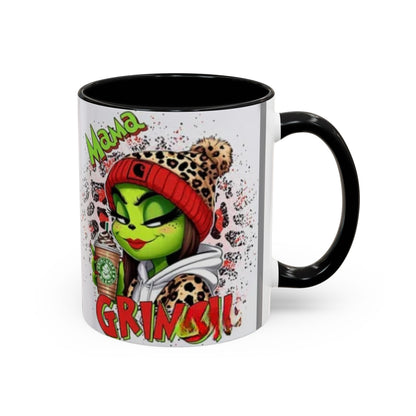 Mama Grinch - Accent Coffee Mug (11, 15oz)