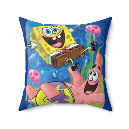 Sponge Bob Square Pants. Pillow Cover (Pillow included)