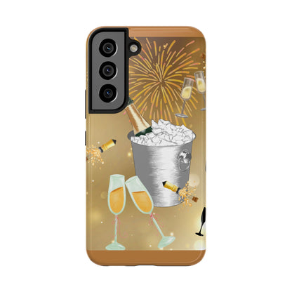 Tough Phone Cases - ""Champagne Celebration"