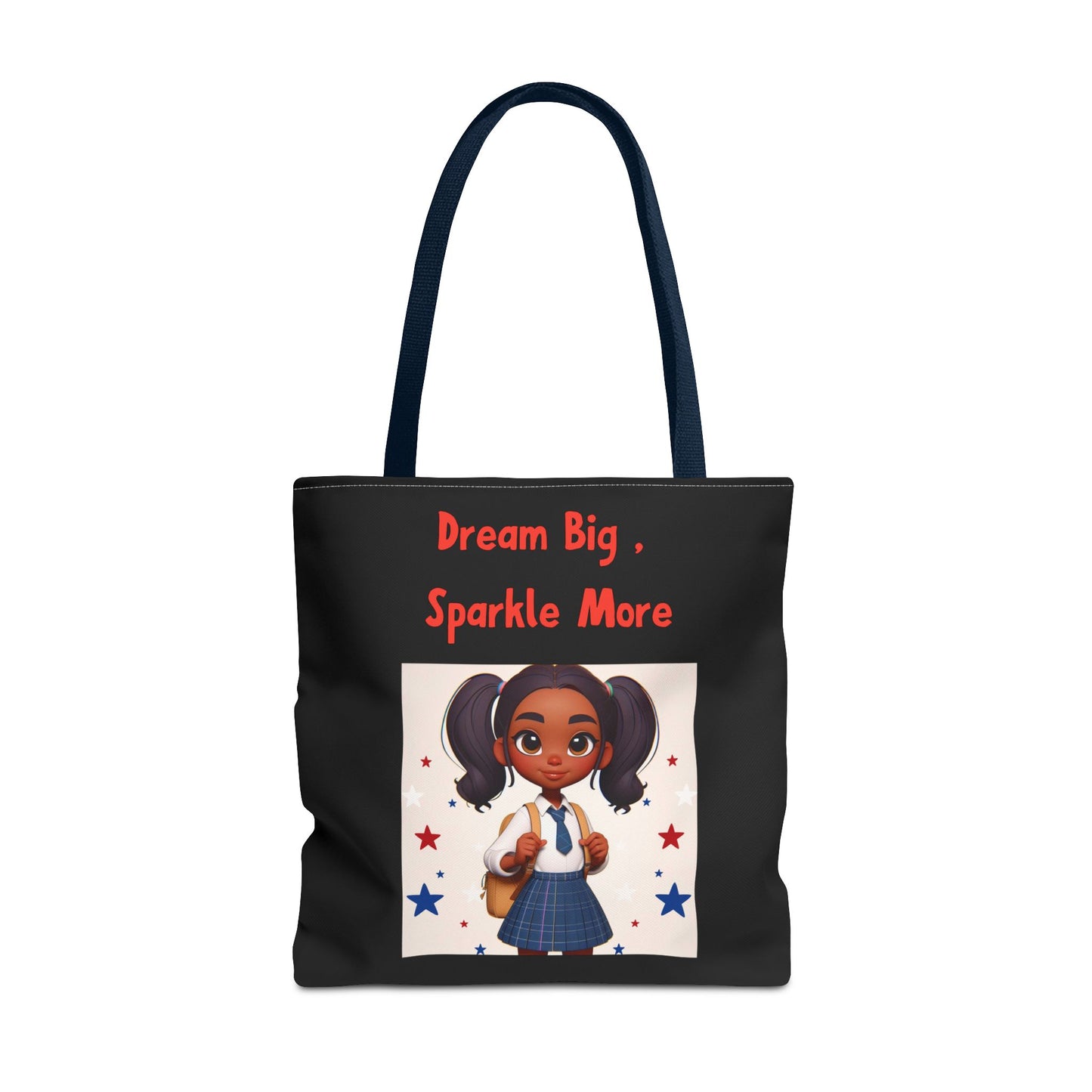 Little Girl's "Dream Big, Sparkle More" - Tote Bag