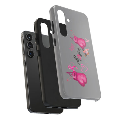 Breast Cancer Awareness Tough Phone Case (Black)