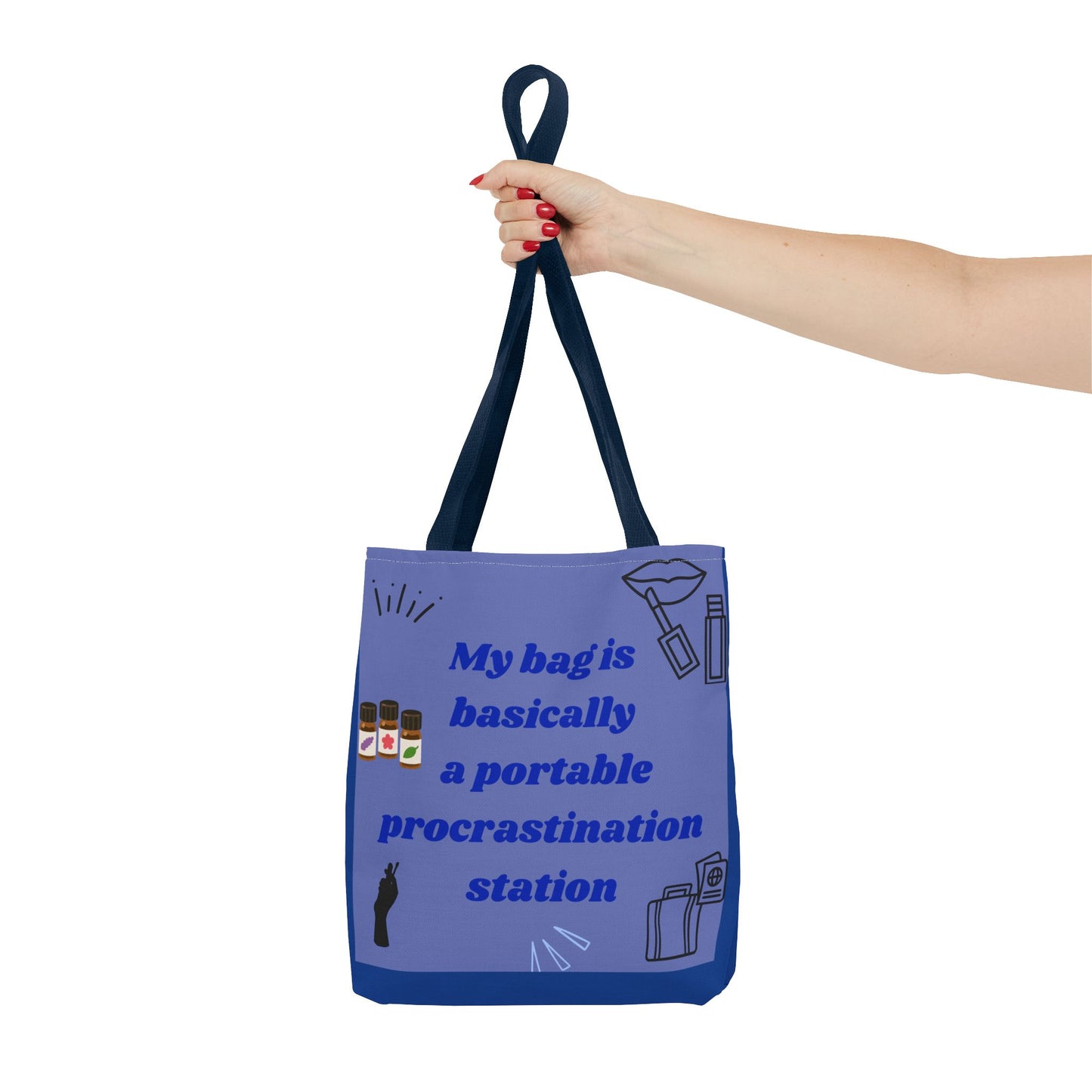 "Portable Procrastination Station - Tote Bag