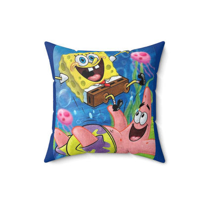 Sponge Bob Square Pants. Pillow Cover (Pillow included)