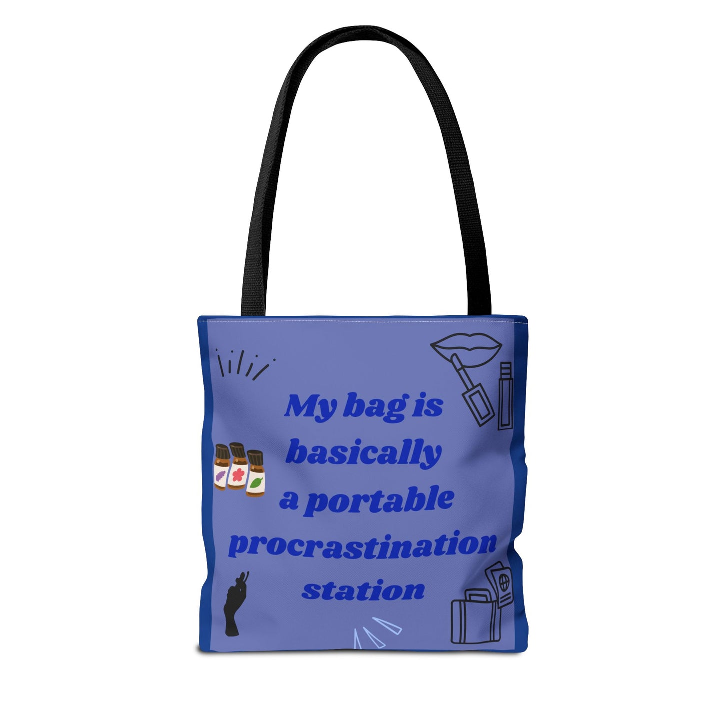 "Portable Procrastination Station - Tote Bag